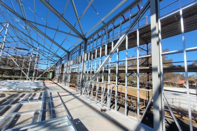 Light gauge steel prefabricated frame